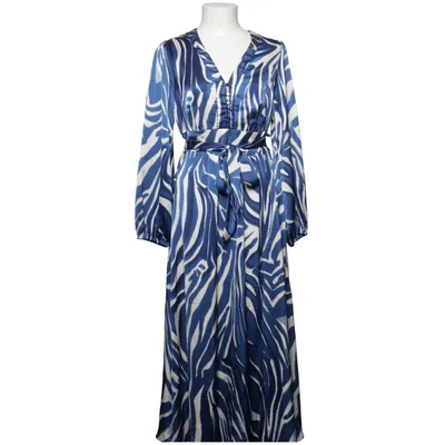 Maxi jurk (Blauw, Wit) van Neo Noir Polyester