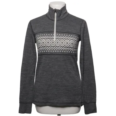 Fleece sweater (Gray) from Ullmax Merino wool, Polyester