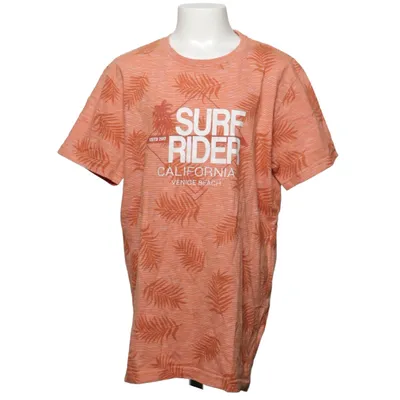 T-shirt (Oranje) van Stop Go Katoen