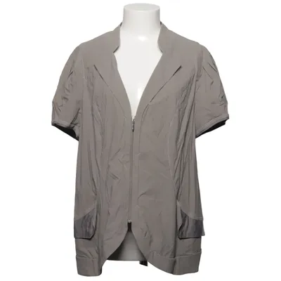 Jacket (Gray) from Christine Laure Elastane, Polyamide
