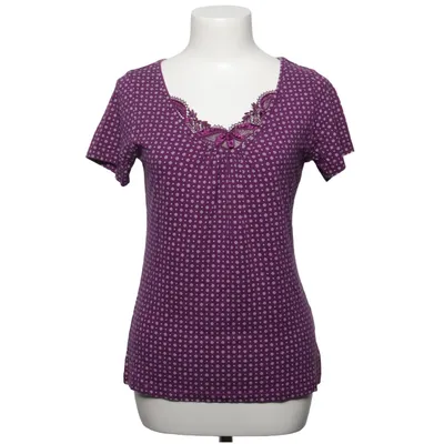 Top (Lila, Wit) van Rosebud Elastaan, Viscose