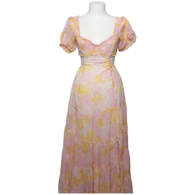 Maxikjole (Pink, Gul, Hvid) fra Miss Selfridge Polyester