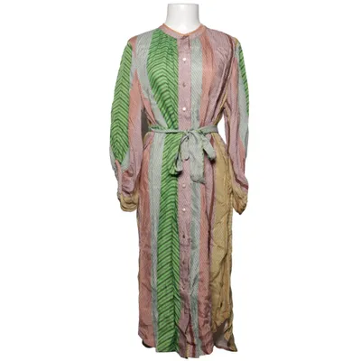 Robe chemise (Vert, Rose, Multicolore) de Coster Copenhagen Cupro, Viscose