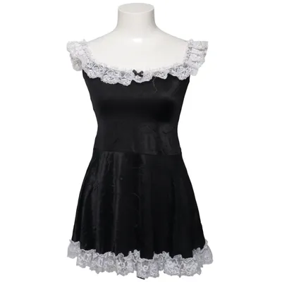 Nightgown (Black, White) from Coquette Polyamide