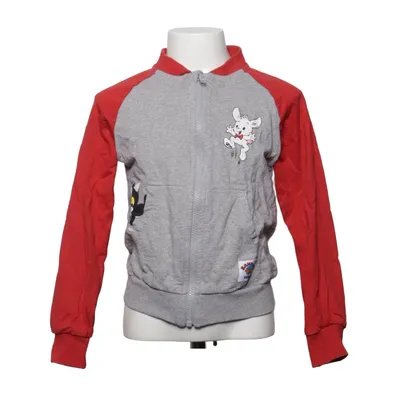 Träningsjacka (Grå, Röd) från Bamses Värld Bomull