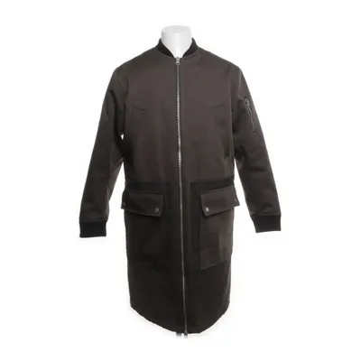 Frakke (Grøn) fra H&M Studio Polyester, Bomuld