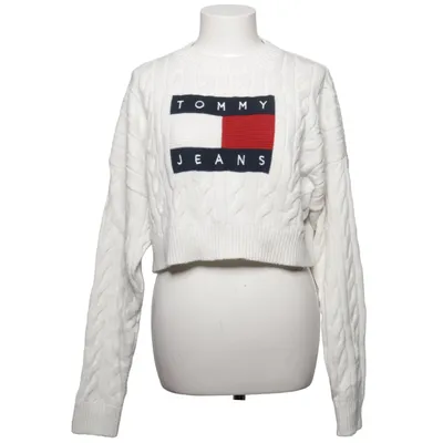 Pull-over (Blanc, Multicolore) de Tommy Hilfiger Jeans Acrylique, Polyester