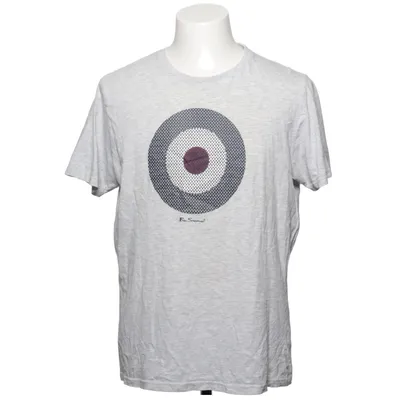 T-shirt (Grijs) van Ben Sherman Katoen, Viscose