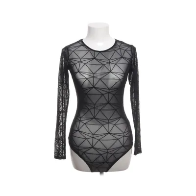 Romper (Zwart) van Disturbia Elastaan, Polyester
