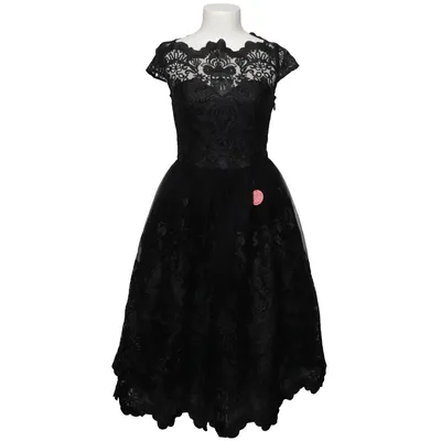 Cocktailjurk (Zwart) van Chi Chi London Elastaan, Polyamide, Polyester