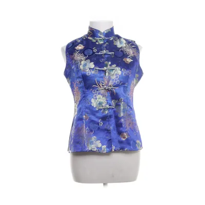 Cheongsam (Blue, Multicolored) Silk