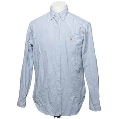 Buttondownskjorte (Blå) fra Ralph Lauren Bomuld