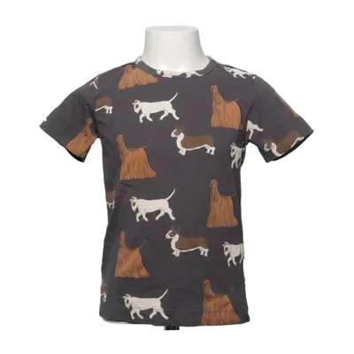 T-shirt (Gris, Marron, Blanc) de Mini Rodini Coton