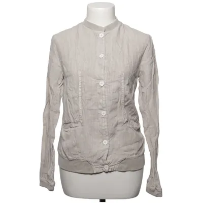 Jacke (Grau) von Tandem Elasthan, Leinen, Polyamid