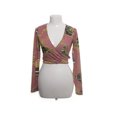 Wrap top (Tie Front Print Top) from NLY One Elastane, Polyester
