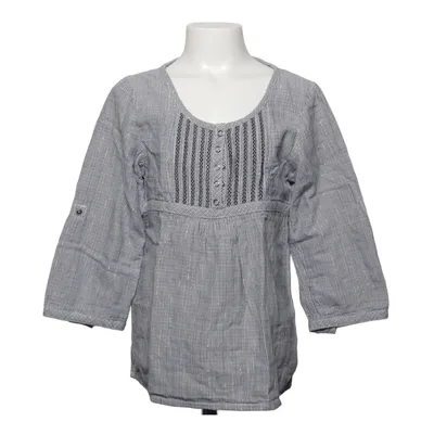 Blus (Grå, Vit) från H&M Young Bomull