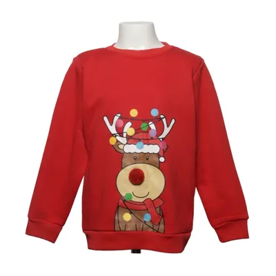 Pull de Noël (Rouge, Multicolore) de Contrast Polyester