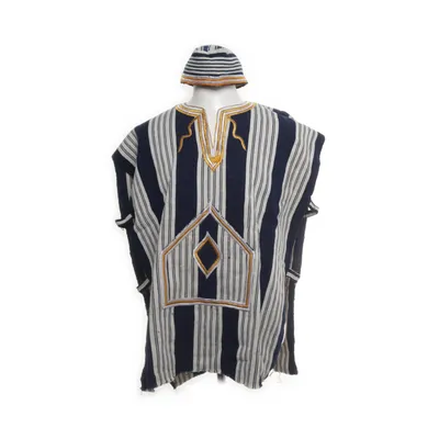 Klederdracht (Blauw, Wit)