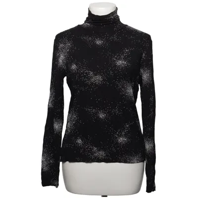 Rollkragenpullover (Schwarz, Weiß) von Tom Tailor Denim Elasthan, Viskose