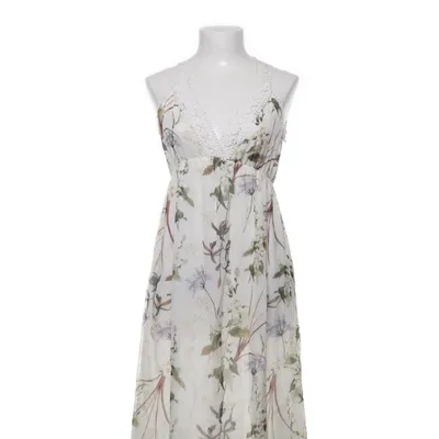 Robe longue (Blanc, Multicolore) de Guess Soie