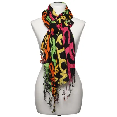 Châle (Noir, Multicolore) de Robin Ruth Viscose