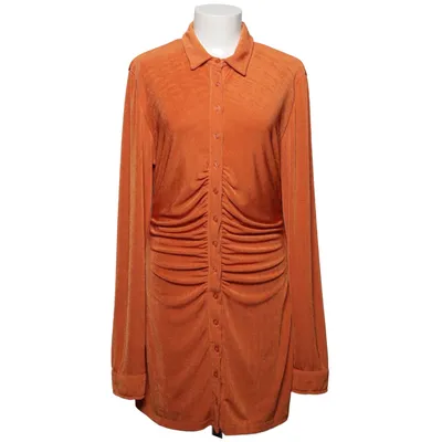 Skjortklänning (Orange) från With Jéan