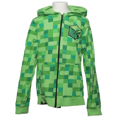 Hoodie (Green, Multicolored) from Minecraft Cotton