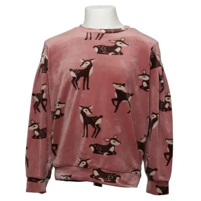 Sweatshirt (Pink, Flerfarvet) fra Lindex Kids Elastan, Polyester