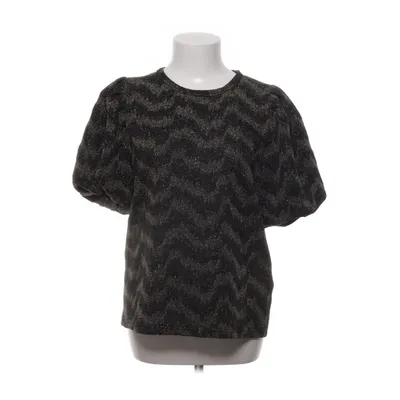 Topp (Svart, Guldfärgad) från Leveté Room Elastan, Återvunnen polyester