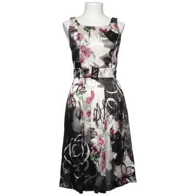 Robe (Blanc, Multicolore) de Young Couture by Barbara Schwarzer Polyester, Soie