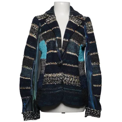 Blazer (Blå, Flerfarvet) fra Lulu-H Viscose, Uld