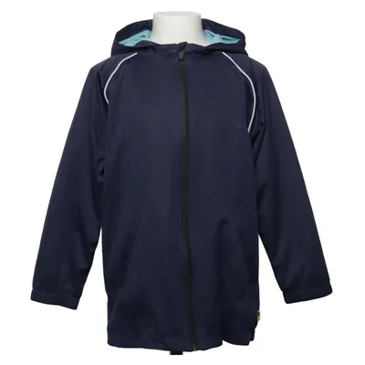 Veste imperméable (Bleu) de Loud + Proud Coton biologique, Polyester recyclé
