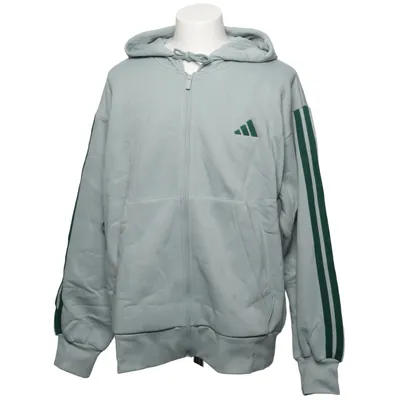 Hoodie (Green) from Adidas Cotton, Elastane, Polyester, Viscose