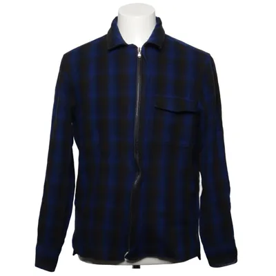 Overshirt (Blauw, Grijs) van Altea Polyester, Viscose, Wol