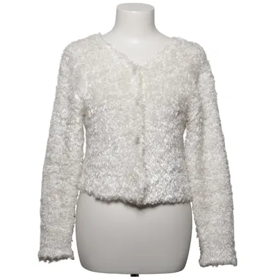 Cardigan (Blanc) de Discipline Acrylique, Polyester