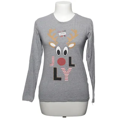 Langærmet t-shirt (Grå) fra Mana