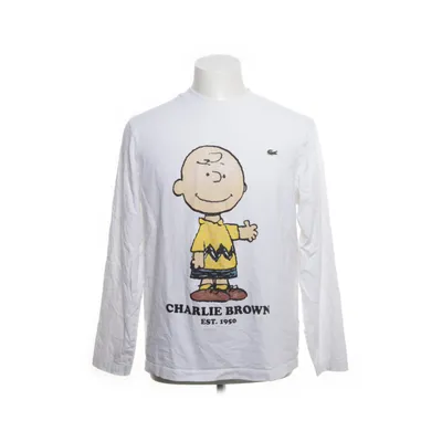 Långärmad t-shirt (Vit) från Lacoste x Peanuts Bomull