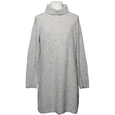 Poloklänning (Grå) från Pieces Akryl, Återvunnen polyester