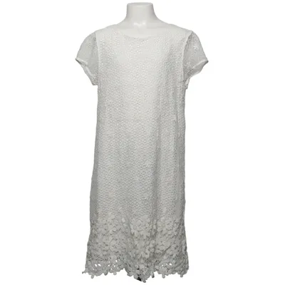 Kjole (Hvid) fra Zara Girls Soft Collection Polyester, Viscose