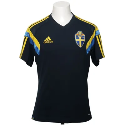 Fodboldtrøje (Blå, Gul) fra Adidas Polyester