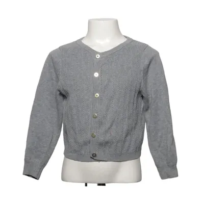 Cardigan (Gris) de Lil' Atelier Coton biologique, Laine