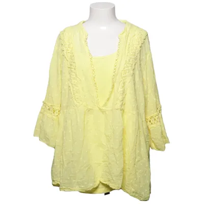Blus (Gul) från Made in italy Bomull