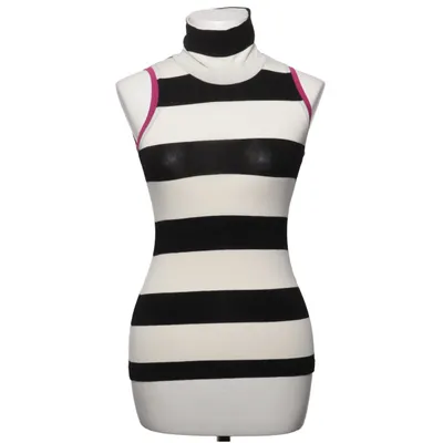 Top (Schwarz, Weiß, Pink) von Gunilla Pontén Elasthan, Viskose
