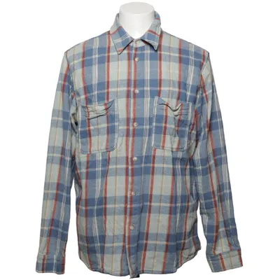 Flanellskjorta (Blå, Röd, Beige) från Zara Bomull