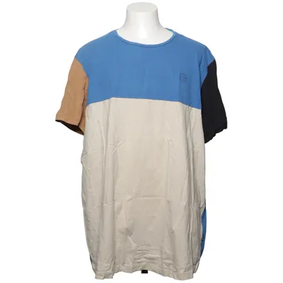 T-shirt (Blue, Beige, Multicolored) from Blend Cotton