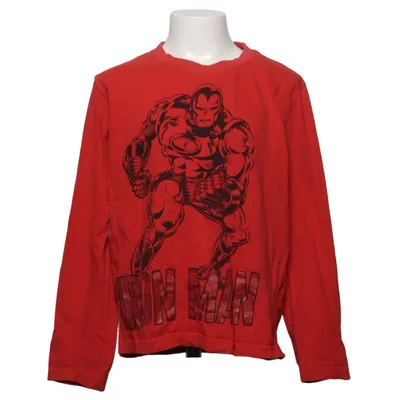 T-shirt à manches longues (Rouge) de Marvel Comics Coton