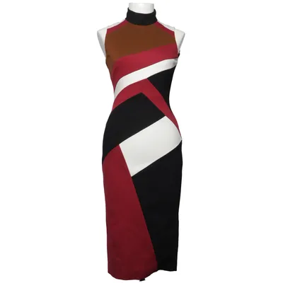 Robe (Noir, Multicolore) de Karen Millen Acétate, Élasthane, Polyamide, Viscose