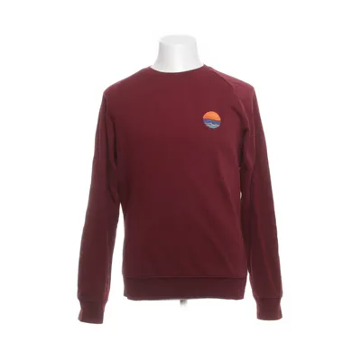 Sweatshirt (Rood) van Sutsu Katoen, Polyester