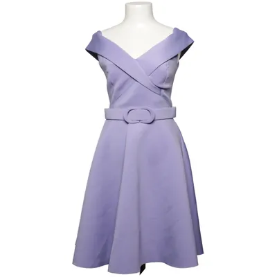 Cocktailkjole (Lilla) fra Dans Bomuld, Elastan, Polyester