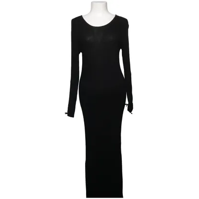 Robe longue (Noir) de Mango Premium Viscose